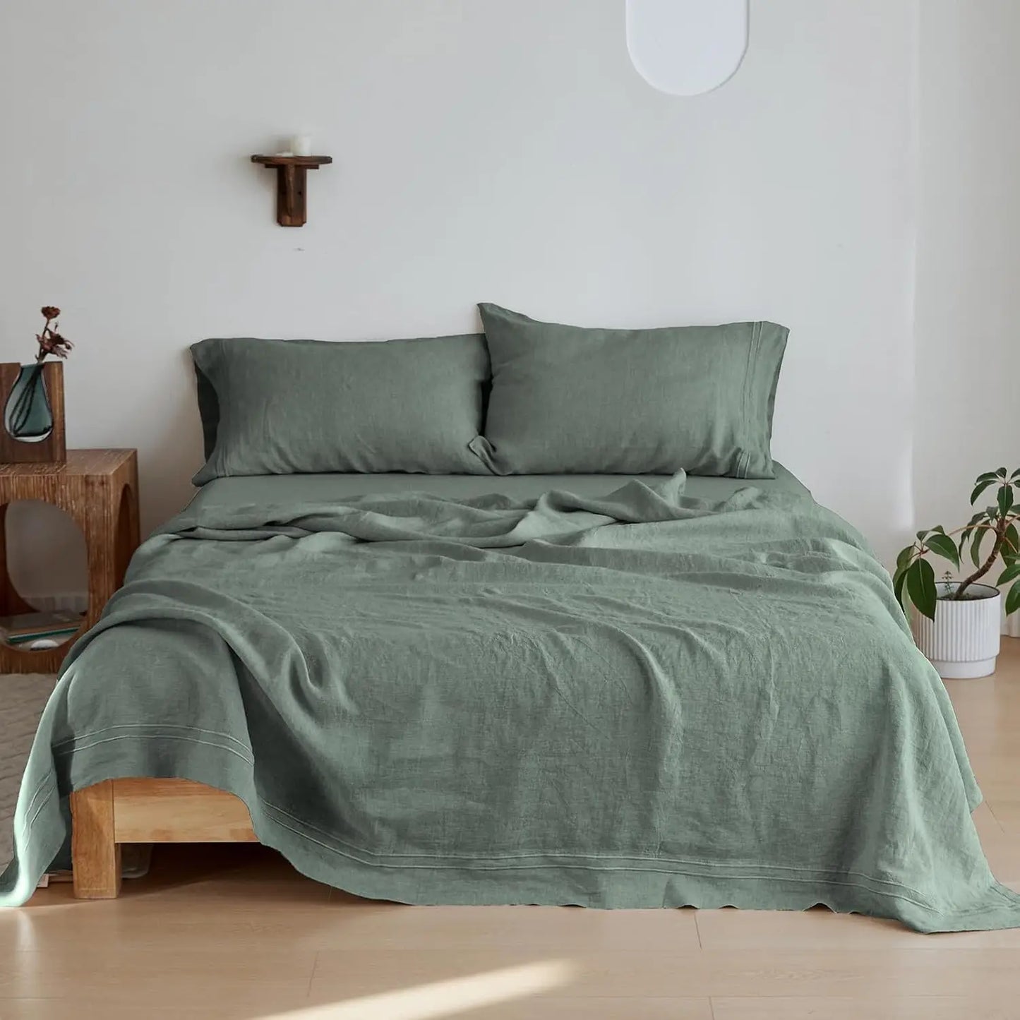 Simple Opulence French Flax Linen Sheet Set 3 To 4 Piece