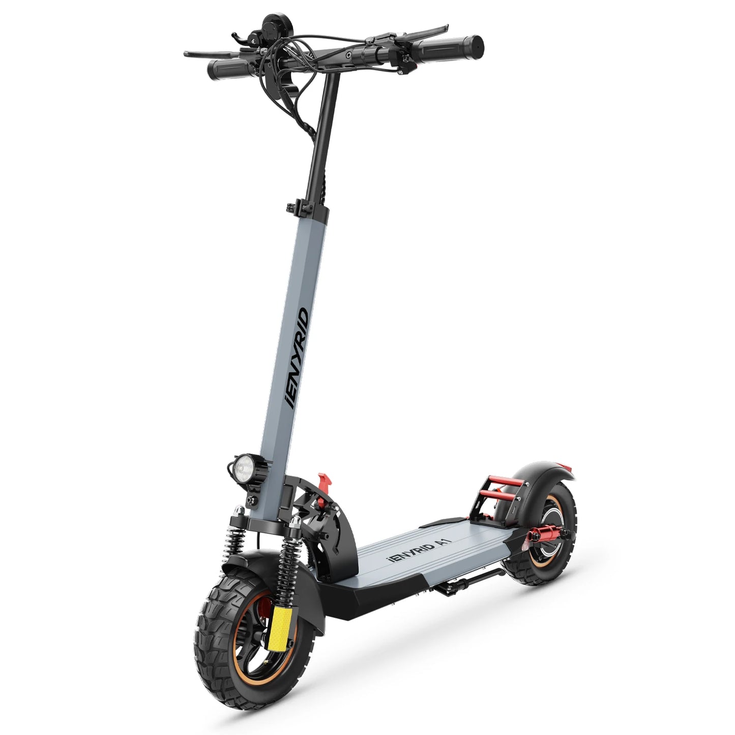 Electric Scooter 800W Peak Power 48V 12.5AH Battery City Transportation 10 Inch All Terrain Tire Foldable E Scooter