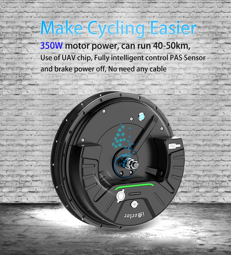 IMotor 3 Mountain Ebike Kit 36V Battery 350W Front Motor