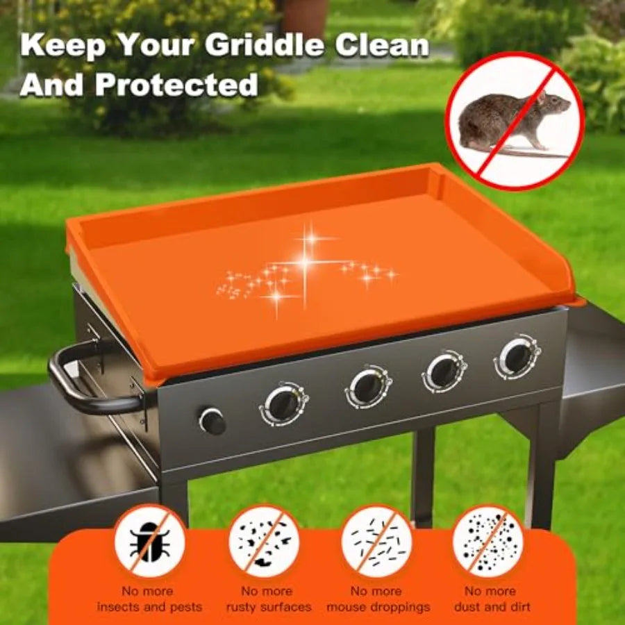 36 Inch Silicone Griddle Cover For Blackstone Full Wrap Griddle Mat