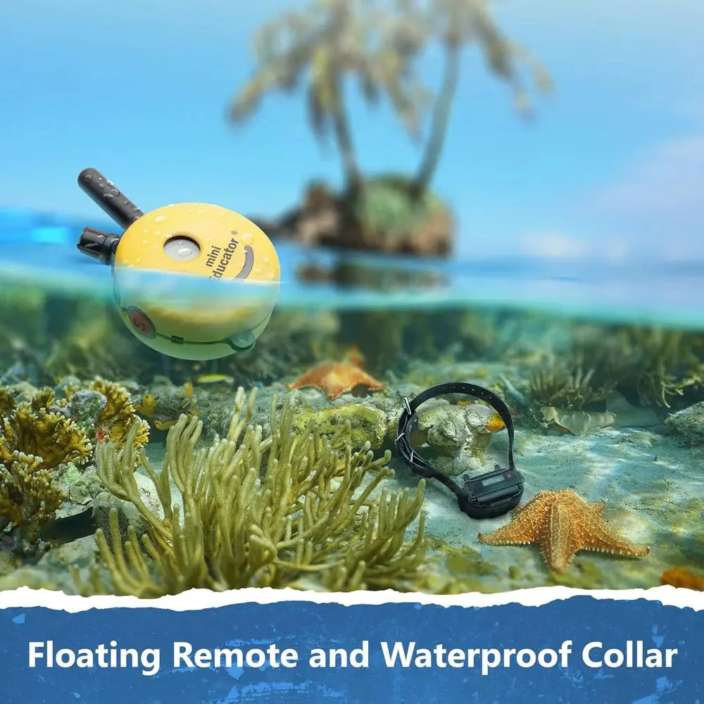 ET 302 Mini E Collar With Remote Half Mile Range Waterproof Tone Or Vibration