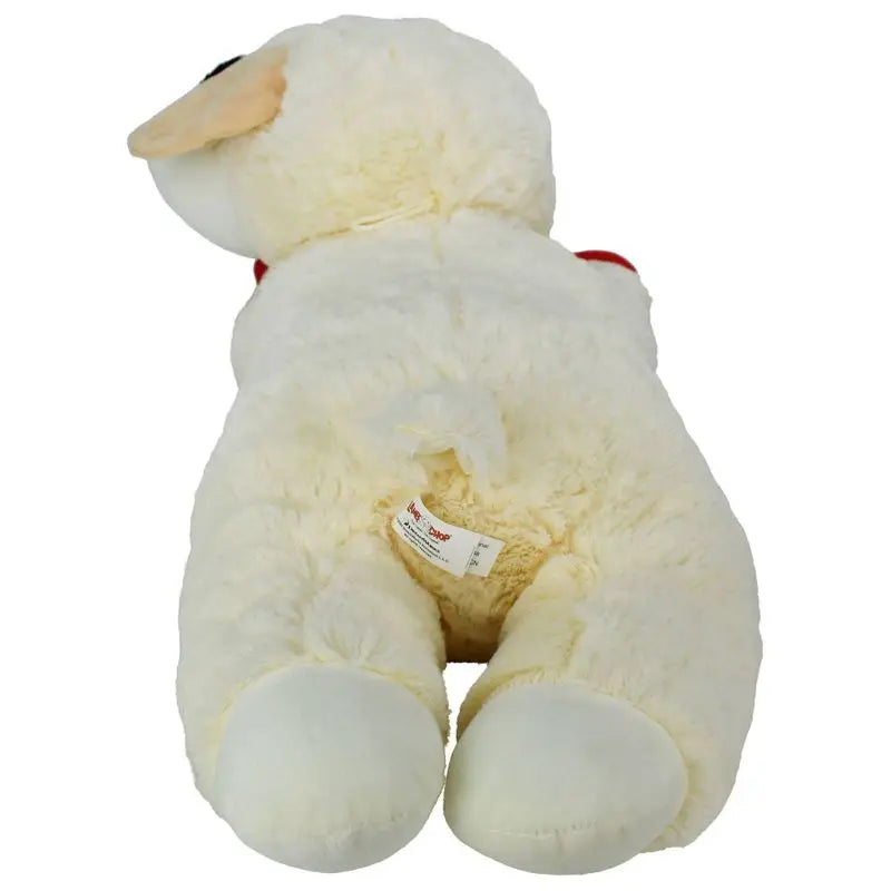 Jumbo Lamb Chop Plush Dog Toy 24 Inch Squeaky Chew Toy