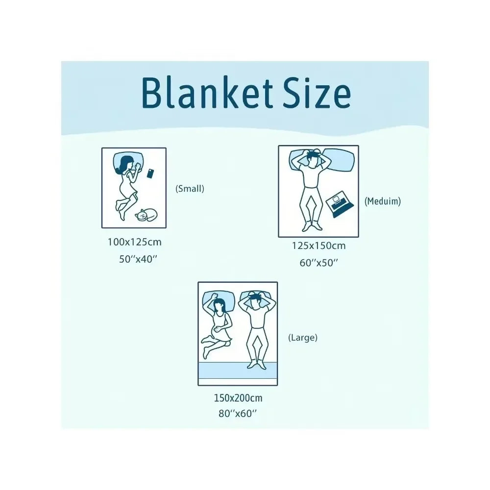 Ghost Band Themed Poster Fleece Blanket For Halloween Decor