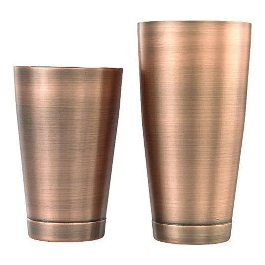 Antique Copper Cocktail Shaker 18oz 28oz Stainless Steel