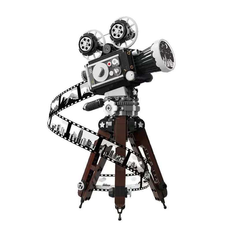 Classic Retro Camera 100th Anniversary Building Blocks Model 655 Pieces Gift