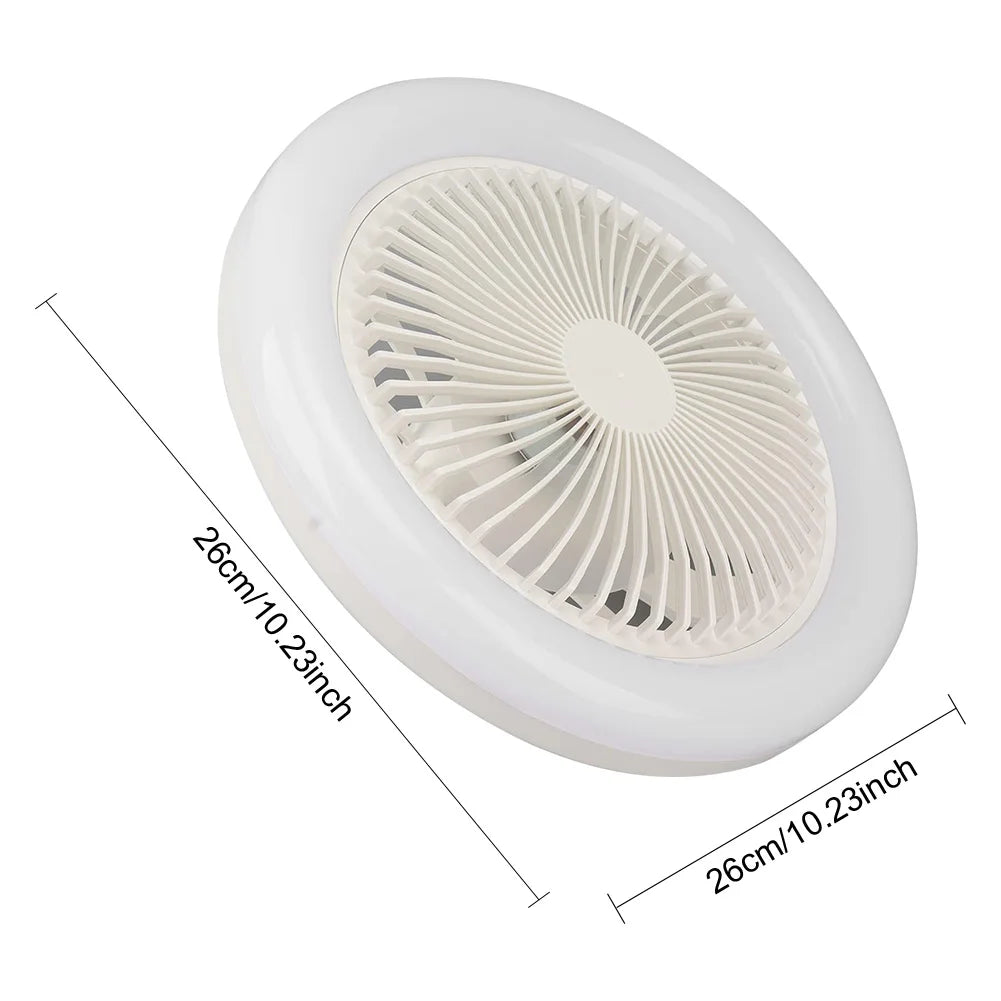 Ceiling Fan with Light Flush Mount Remote Control Modern Dimmable Ceiling Fan for Living Room and Dining Room