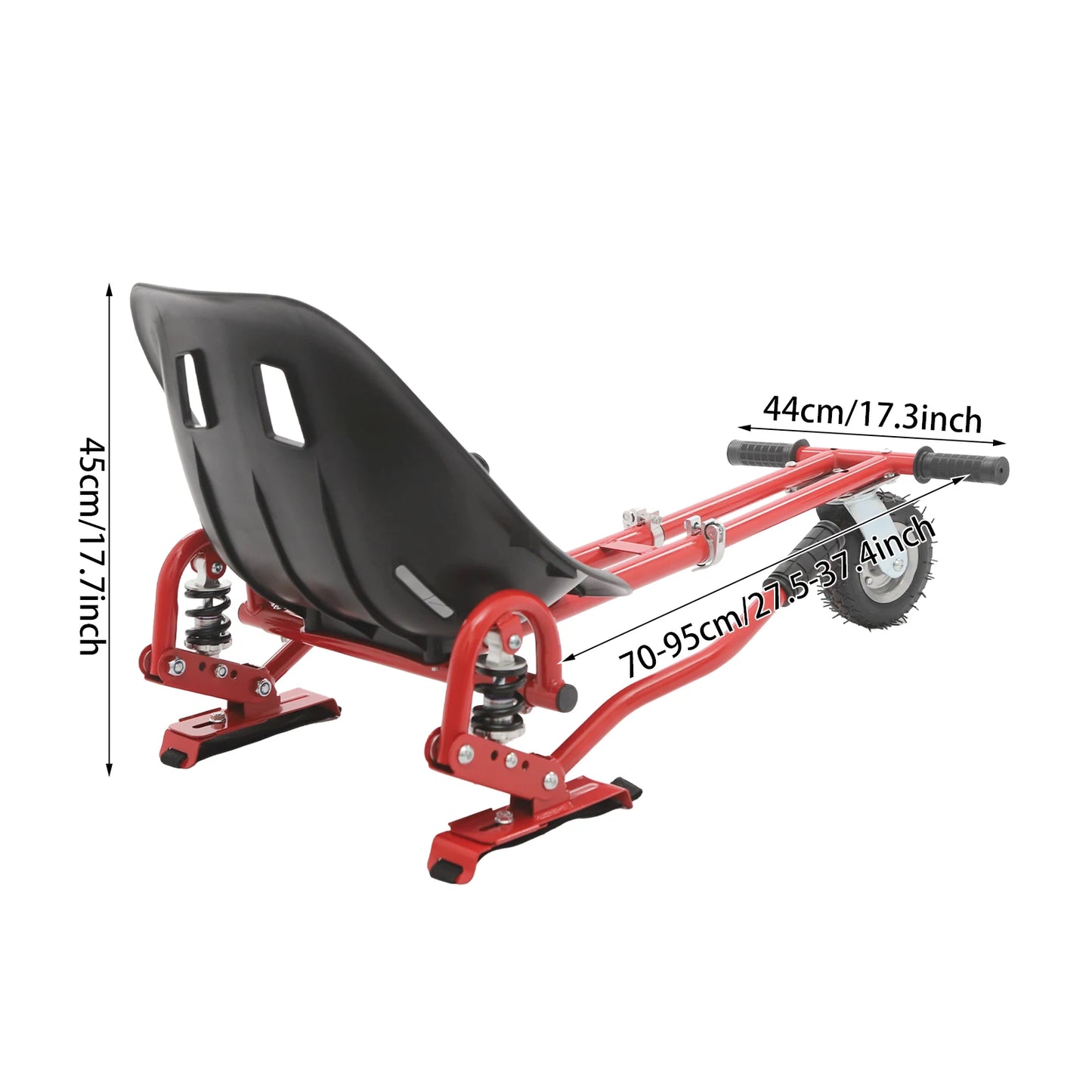 Adjustable Hoverboard Seat Attachment For Balancing Scooter