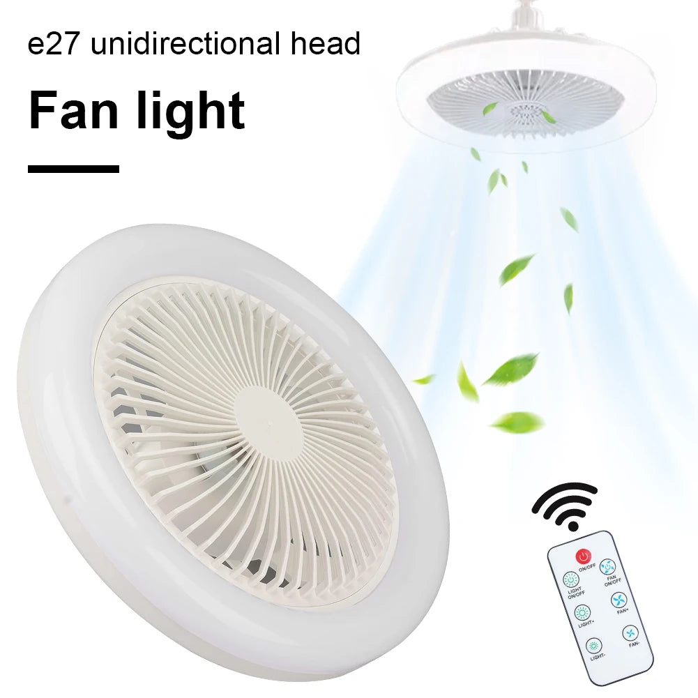 Ceiling Fan with Light Flush Mount Remote Control Modern Dimmable Ceiling Fan for Living Room and Dining Room