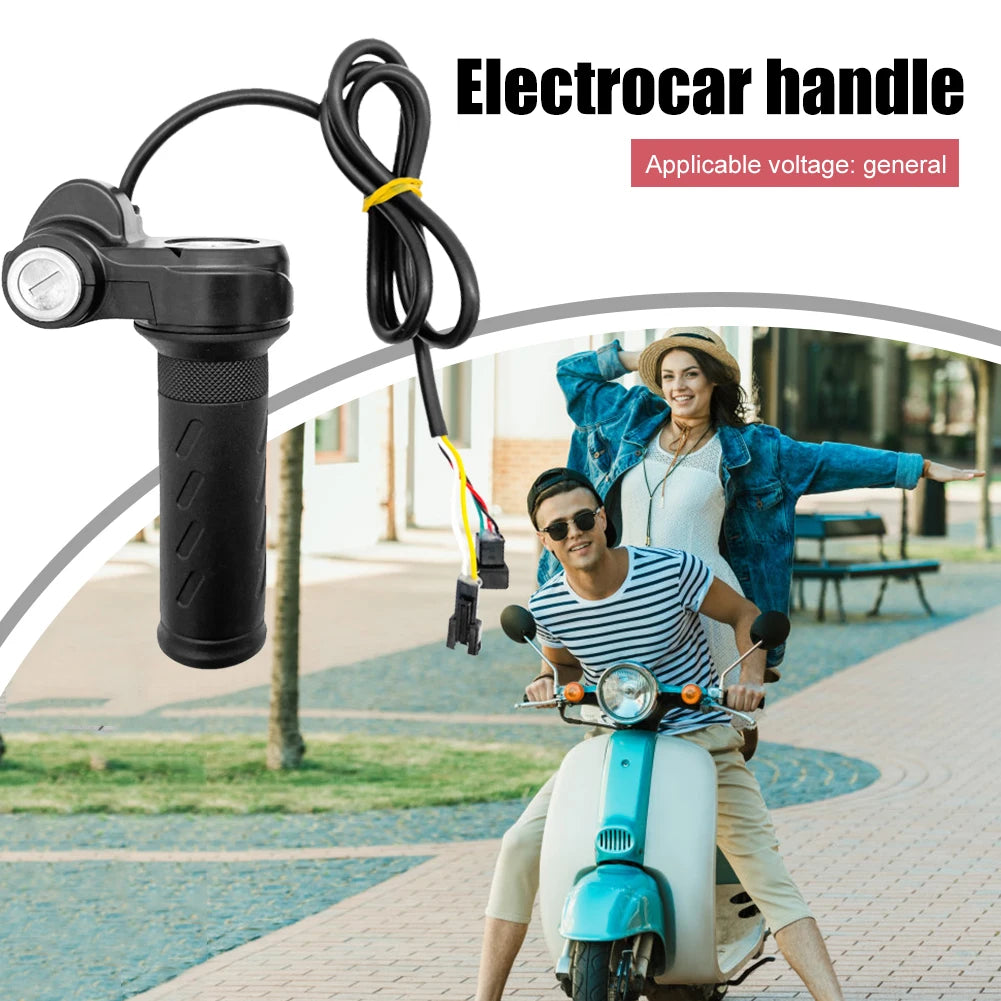 Electric Bike Scooter Twist Throttle Grip E Bike Handle