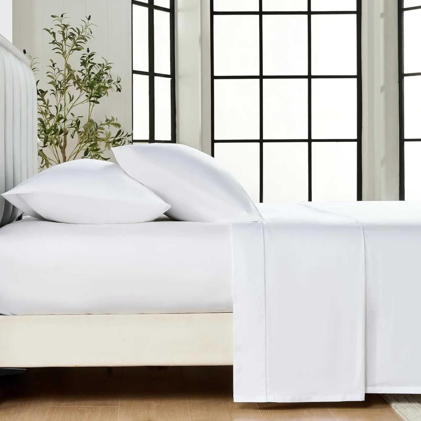 Simple And Opulence 100 Percent Egyptian Cotton 4Pc Set