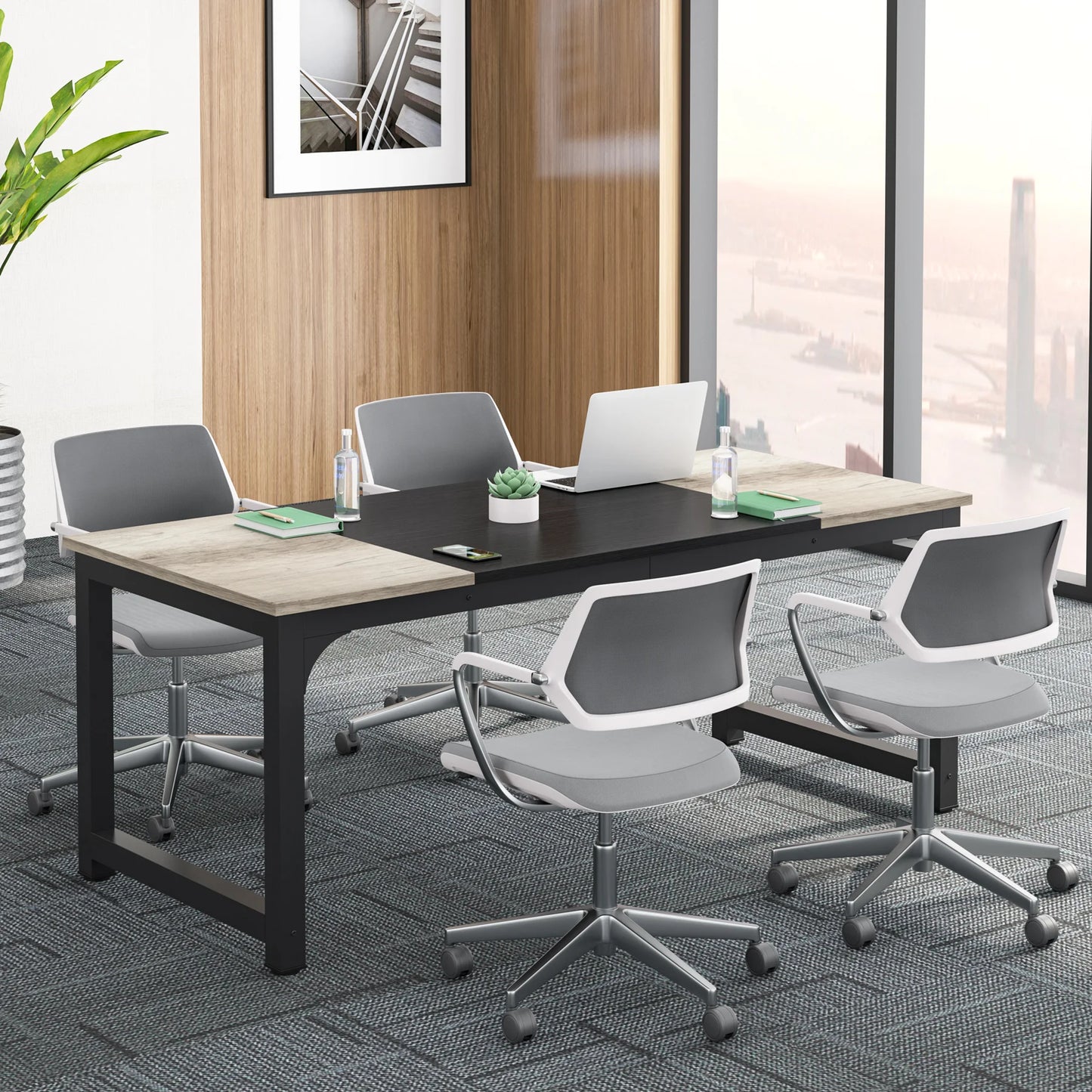 Tribesigns Modern Computer Desk Large Office Table