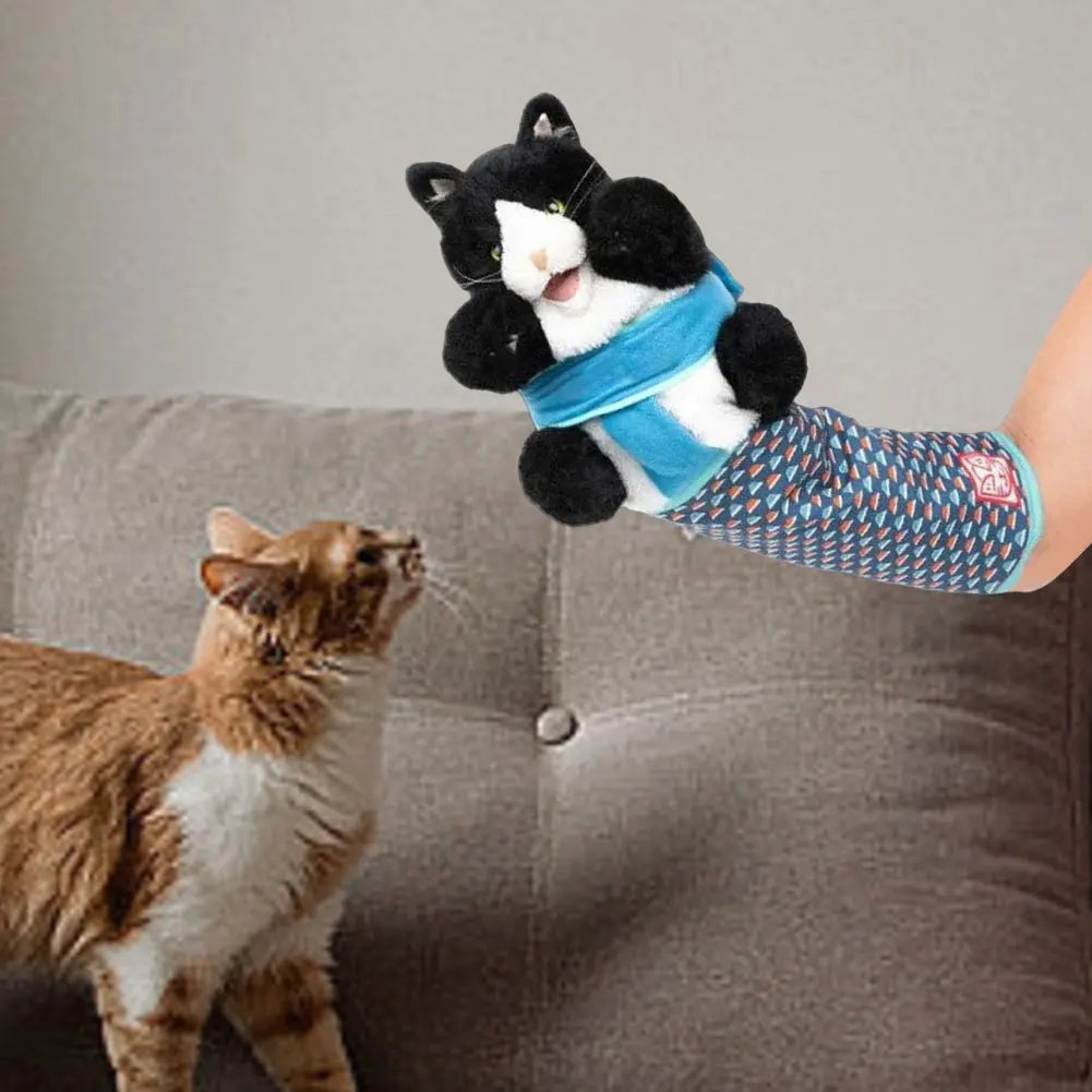 Cats Puppet Wrestler Hand Puppet Plush Toy Safe Indoor Play