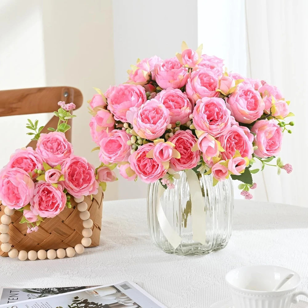 Artificial Rose And Peony Flowers Set One To Three Pcs High Quality Wedding Arch