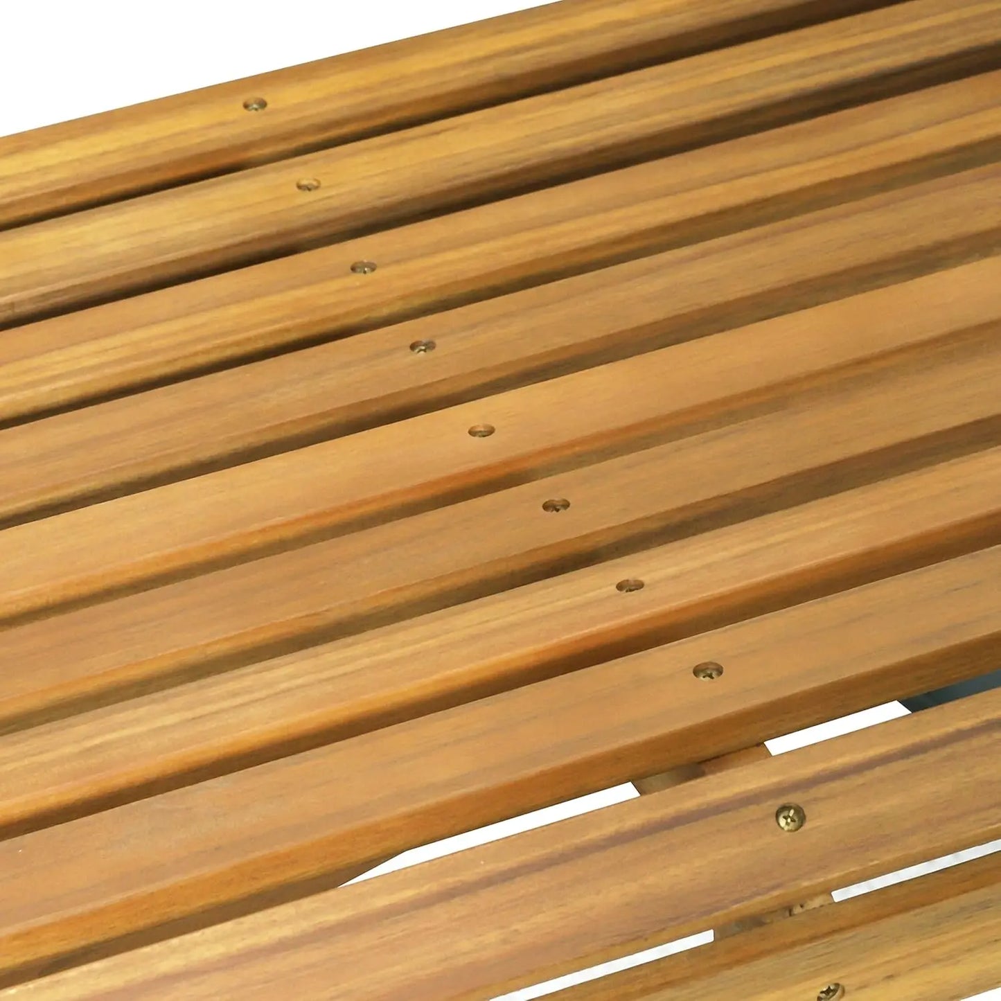 Teak Porch Swing With Cushion For Outdoor Patio Garden Seating