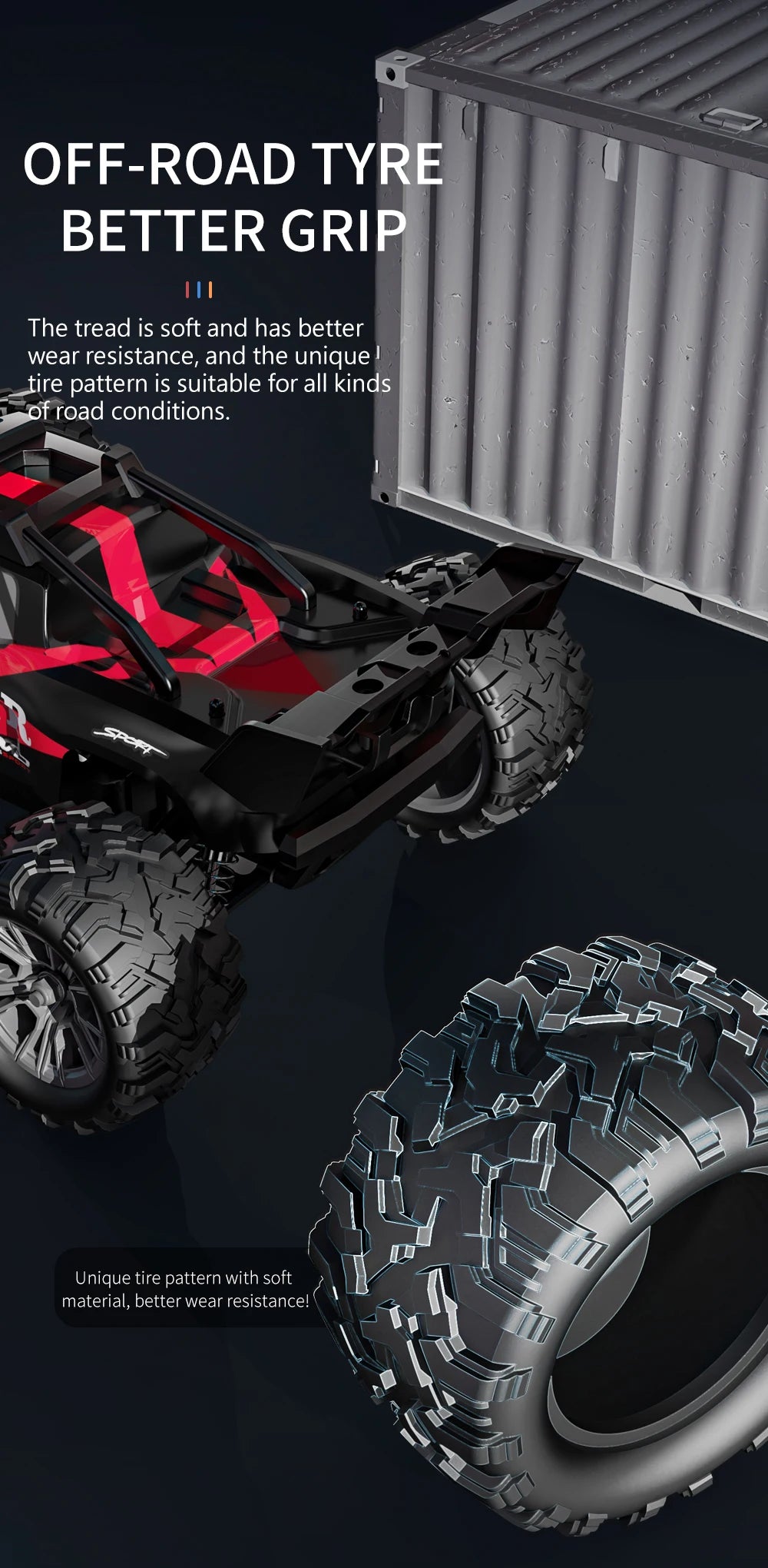 KF15 RC Car High Speed 40 KMH Off Road 2 4G Remote Control