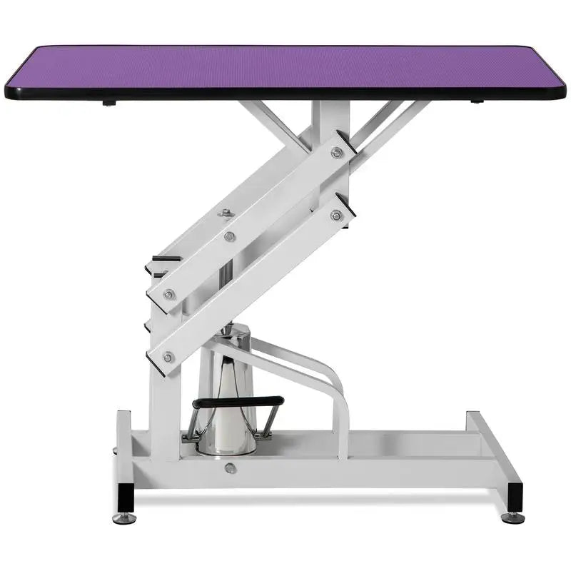 42.5 Inch Hydraulic Dog Grooming Table Non Slip Surface And Adjustable Height