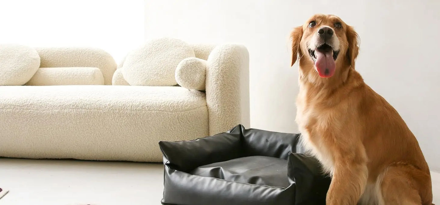 Cozy Wooden Indoor Dog House For Small Pets With Air Vents