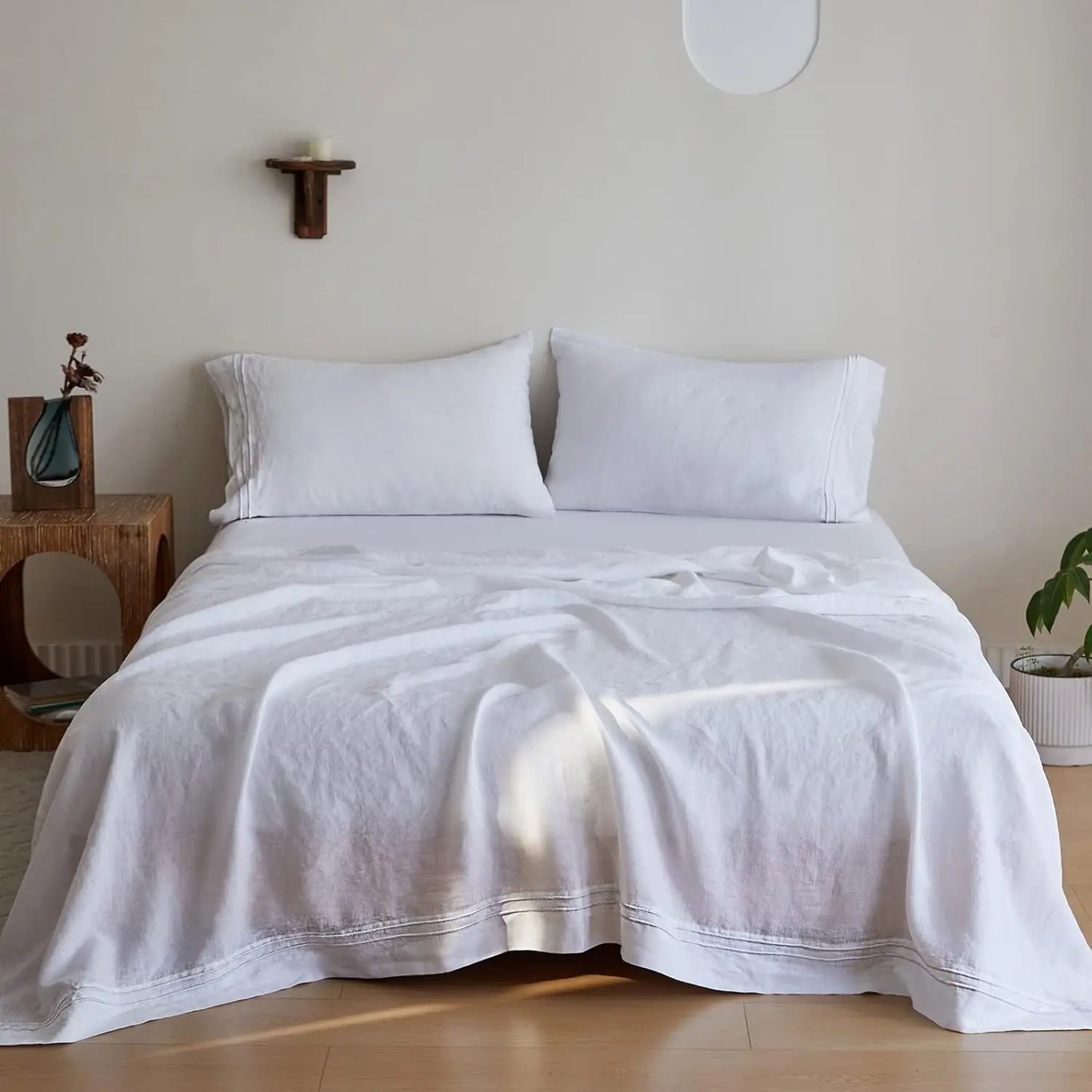 Simple Opulence French Flax Linen Sheet Set 3 To 4 Piece