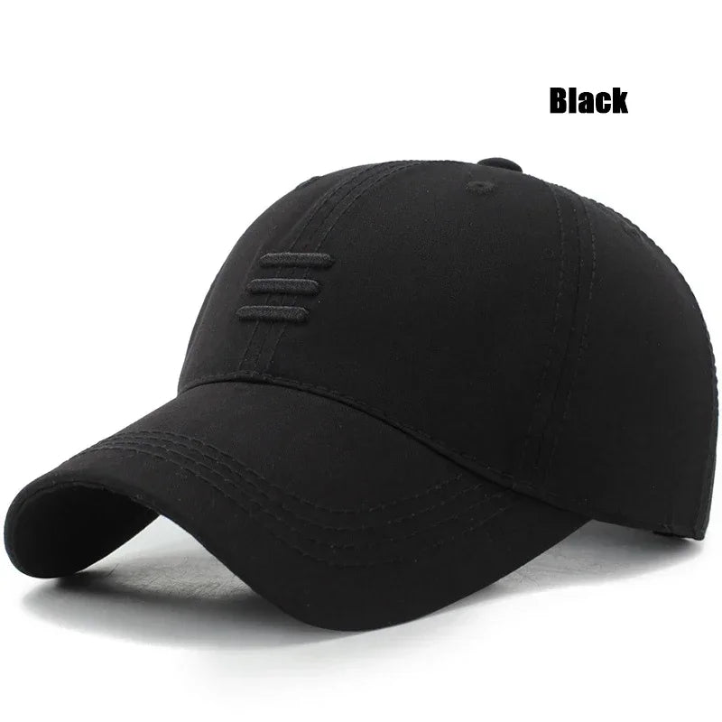 Unisex Cotton Snapback Baseball Cap Four Colors Casual Outdoor Dad Hat