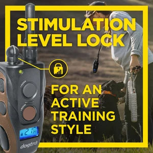 Handsfree Remote Dog Training E Collar Range Three Quarters Mile Waterproof