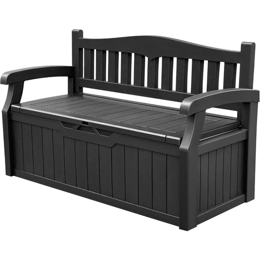Lockable 80 Gallon Storage Bench Deck Box for Cushions