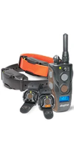 Handsfree Remote Dog Training E Collar Range Three Quarters Mile Waterproof