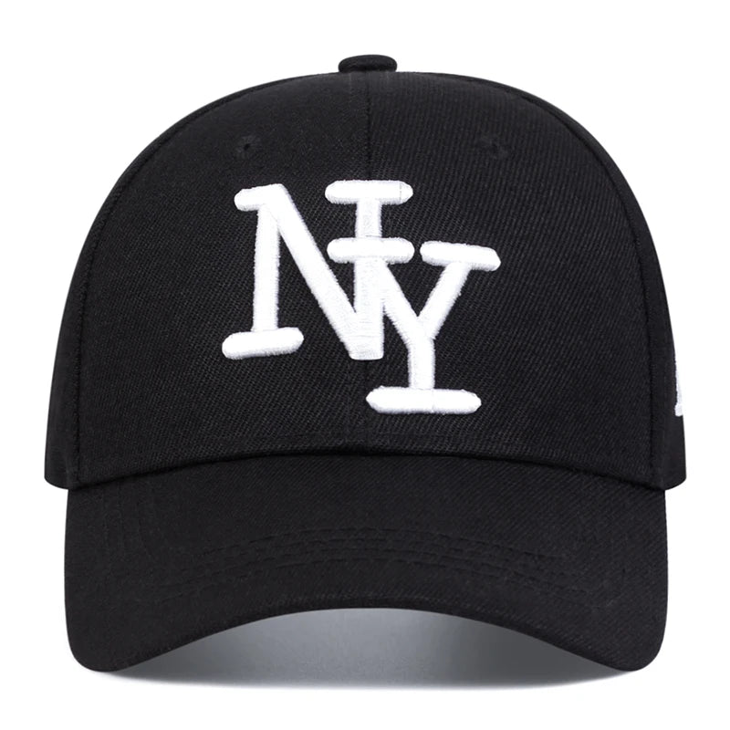 Unisex Letter Embroidery Baseball Cap Adjustable Sun Protection Leisure Hat