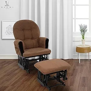 Brisbane Nursery Glider Ottoman Set With Recliner Rocking Chair