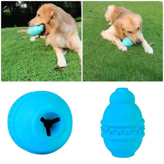 Round Jar Bottle Dog Chew Toy Safe Durable for Puppies and Aggressive Chewers