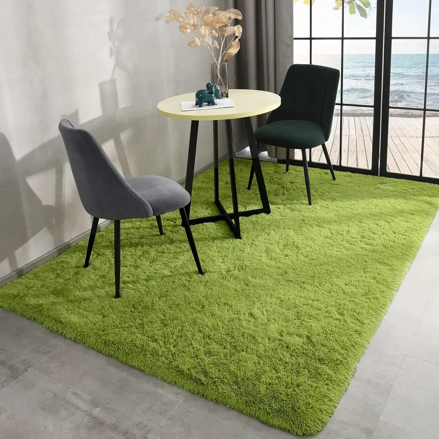 Fluffy Rugs for Bedroom Fuzzy Area Rugs for Living Room Soft Kids Carpet Non Slip for Hardwood Floors Room Decor