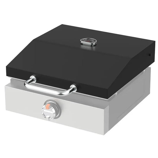 Blackstone 17 Inch Adventure Ready 1832 Griddle Lid Hinged Hard Cover Hood