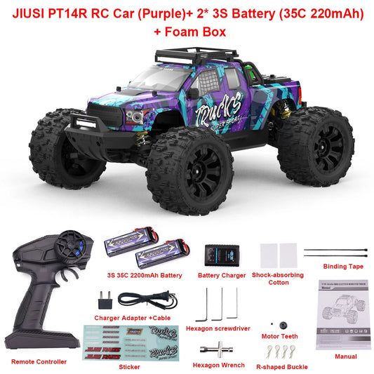 Jiusi PT14R MT14R One Fourteenth RC Car 4WD Brushless Truck