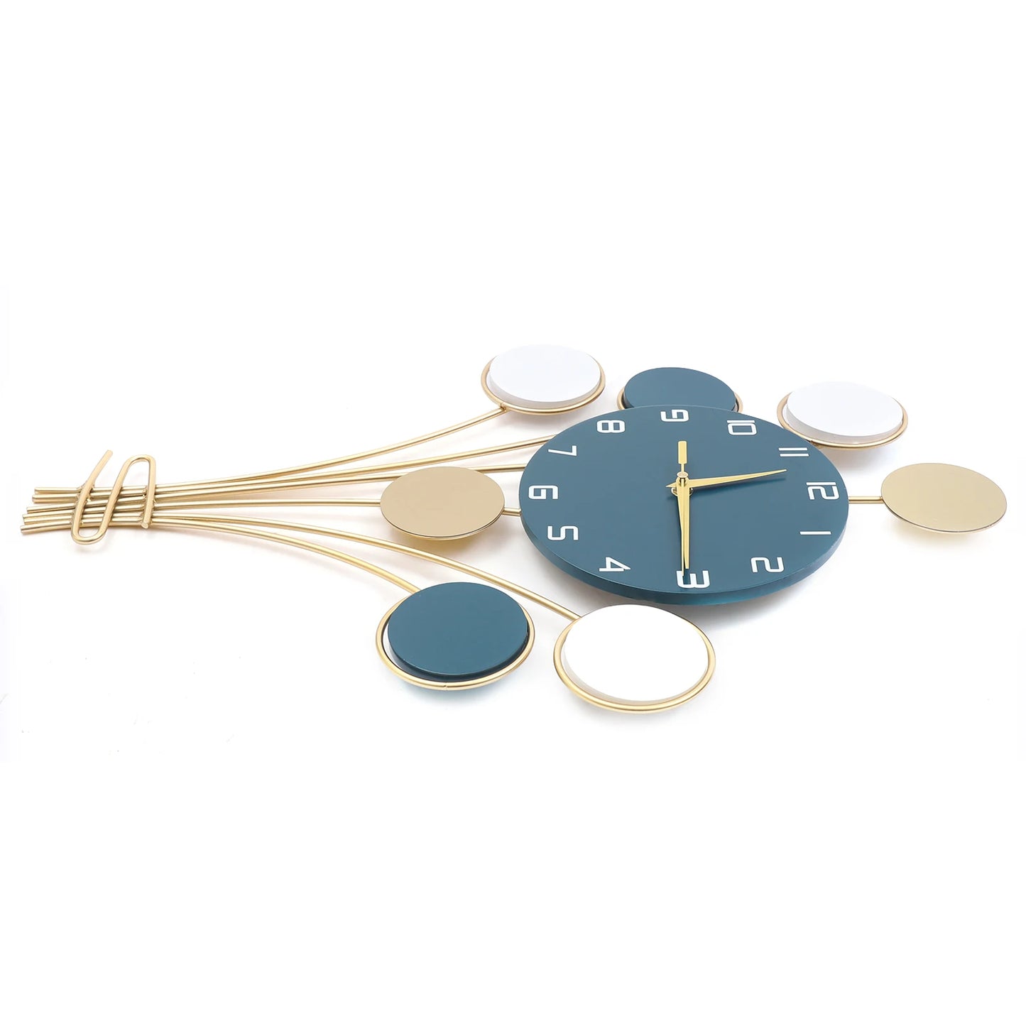 Large Wall Clock Battery Operated Silent Hot Air Balloon