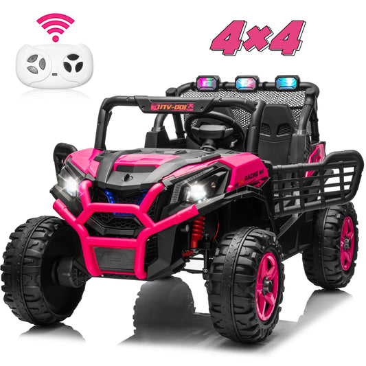 24V XL Two Seater Ride On Car For Girls Off Road 2WD 4WD