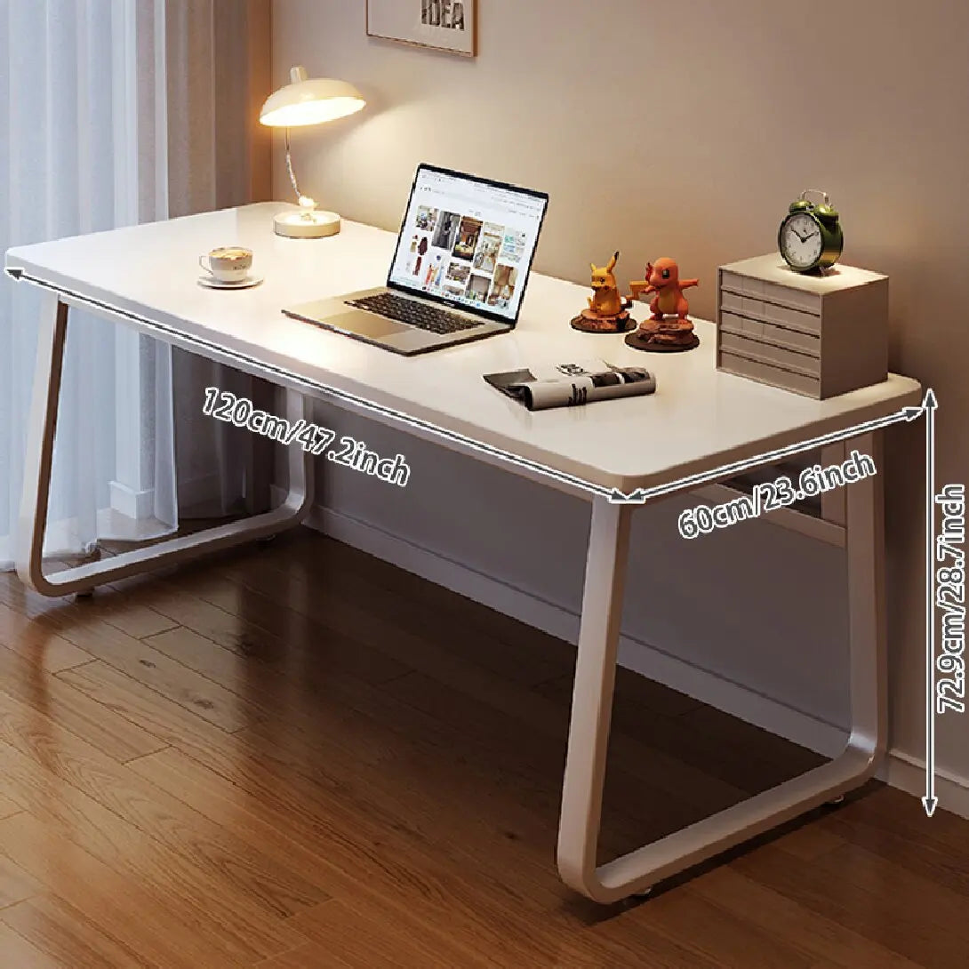 White Computer Desk Modern Simple Style Home Office Bedroom