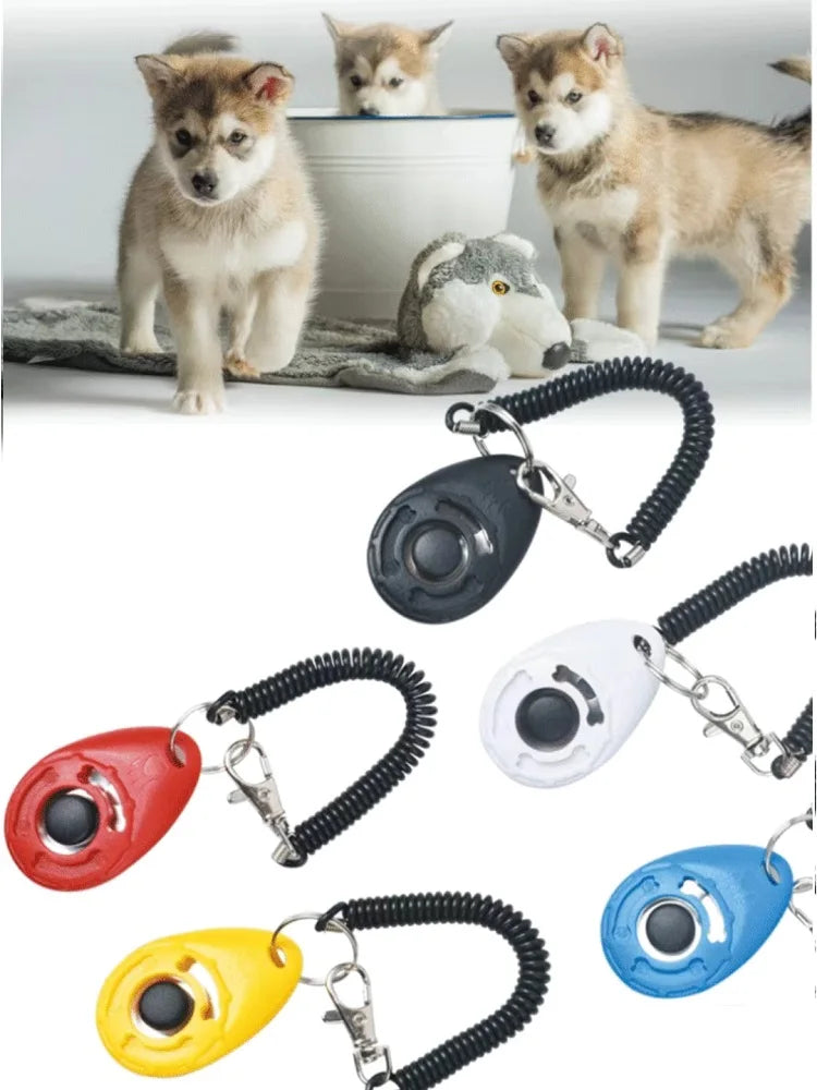 Dog Training Clicker With Adjustable Wrist Strap For Dogs And Cats
