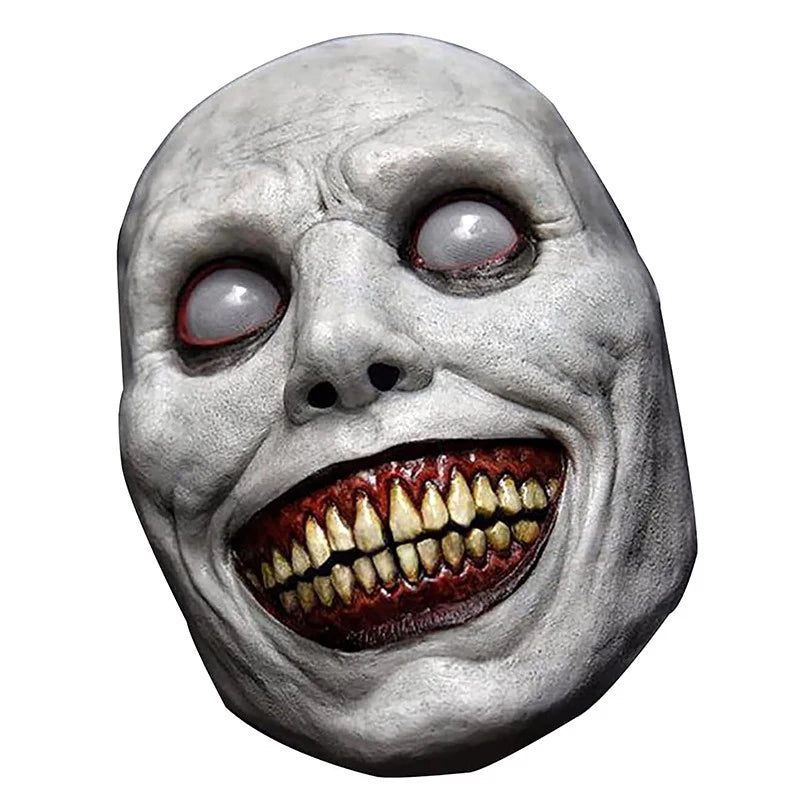 Exorcist Horror Smiling Face Demon Mask Cosplay Prop