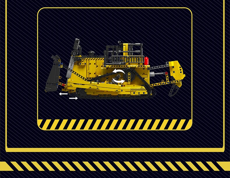 Mould King 15084 D11 Bulldozer RC Building Block Set With App Control