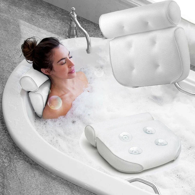 Breathable 3D Mesh Spa Pillow For Home Massage Neck Support
