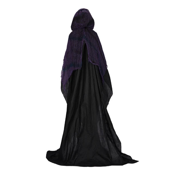 Life Size Grim Reaper Animatronic 6ft Decoration With Sound