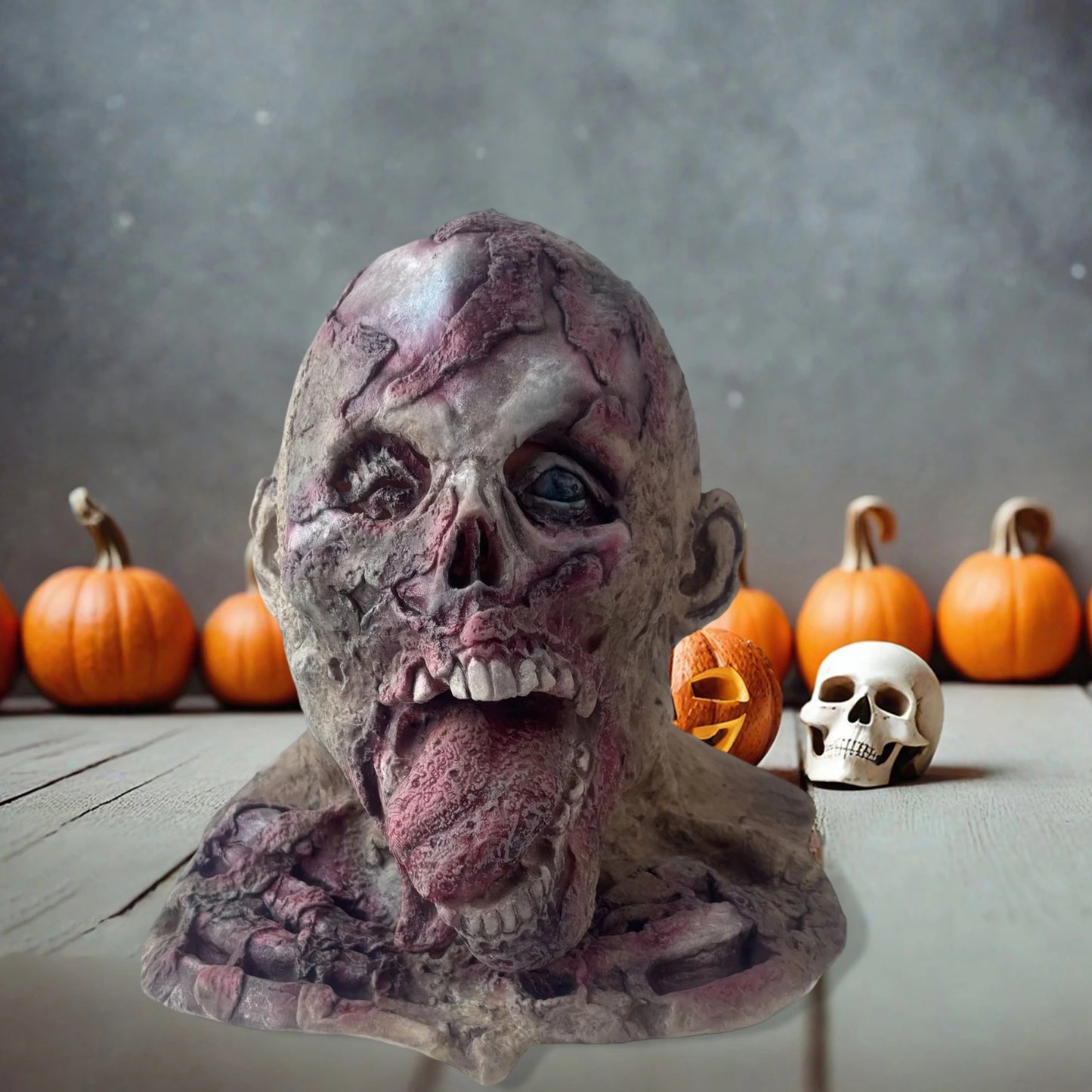 Creepy Skull Mask Lightweight Halloween Headpiece Cosplay