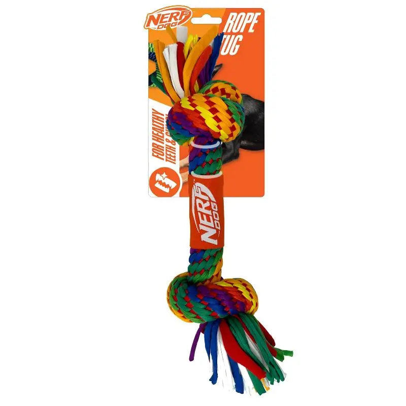 2 Inch T Shirt Rope Dog Toy With 2 Knots Thick Woven Tug