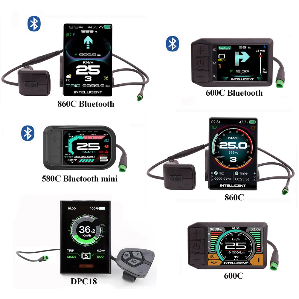 Bafang CAN Protocol Display 860C 600C 530S Bluetooth