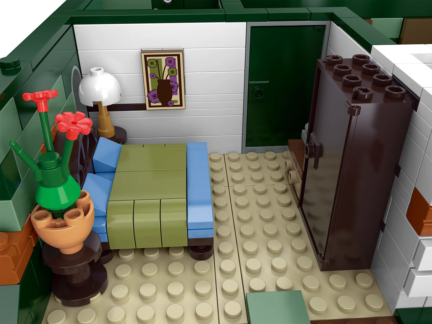 Wednesday Addams Spooky Manor Lego Compatible Building Blocks