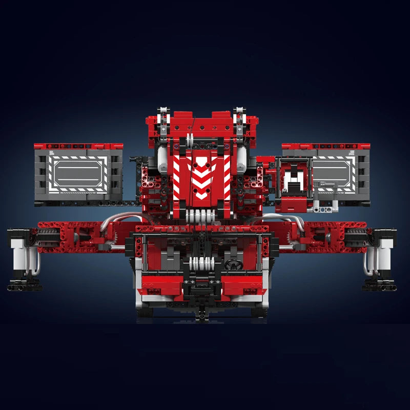 Mould King 17007 17008 Motorized Crane Building Block Set for Kids