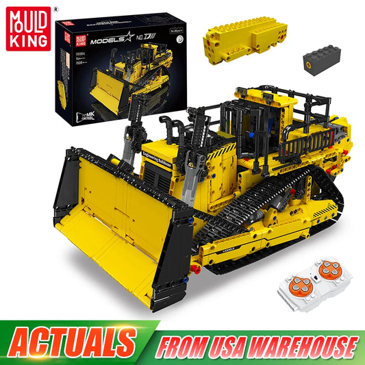 Mould King 15084 D11 Bulldozer RC Building Block Set With App Control