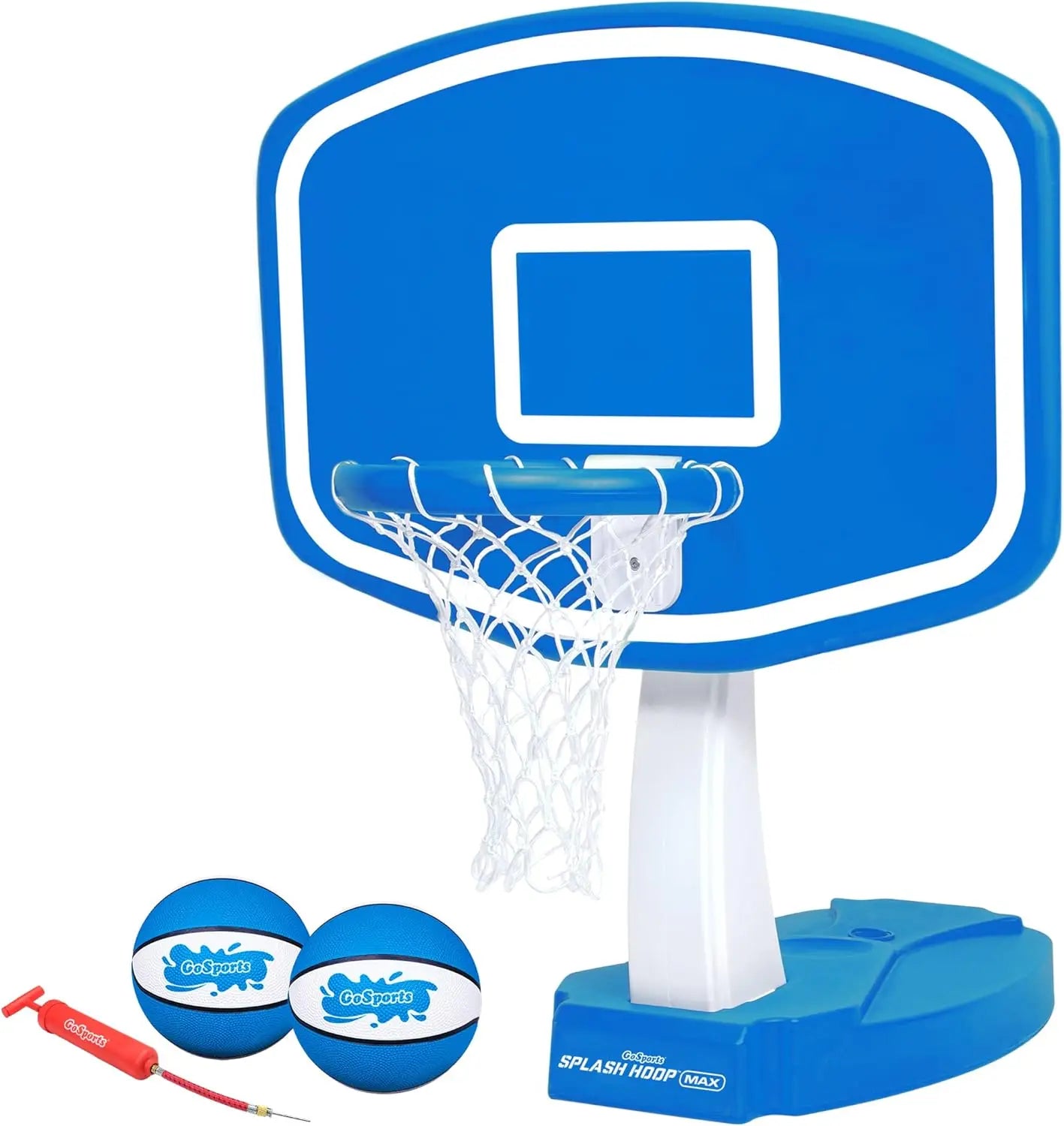 Inflatable Water Basketball Hoop For Pool Summer Fun Easy Setup Durable