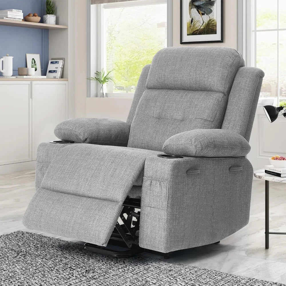 Aurora Power Lift Chair Electric Recliner With Heating And Vibrating Massage