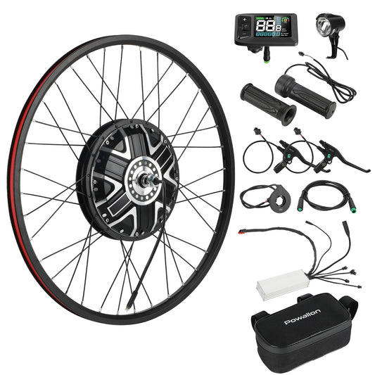 26 Inch Electric Bike Conversion Kit 1000W Hub Motor