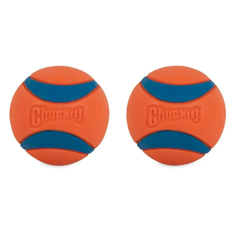 High Bounce Rubber Dog Ball 2 Pack for Fetch Water Toys